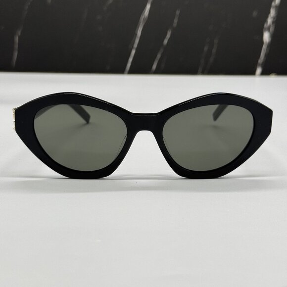 NEW SAINT LAURENT SL M60 006 SUNGLASSES BLACK WOMEN EYEWEAR SLM60 006
